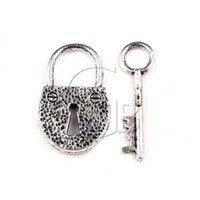 Toggle Clasps Lock 18x31 mm Old silver K919